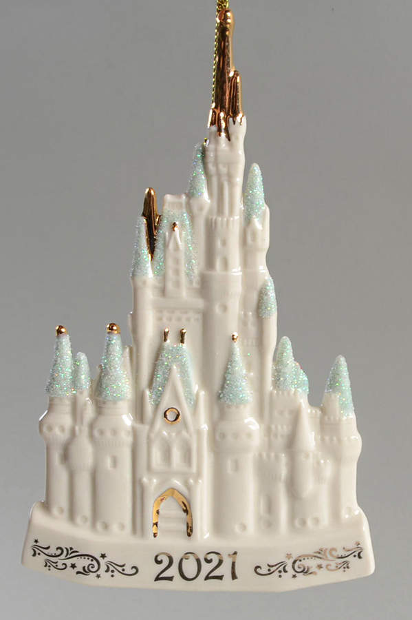 Cinderella Ornaments Cinderella Castle - Boxed by Lenox-1