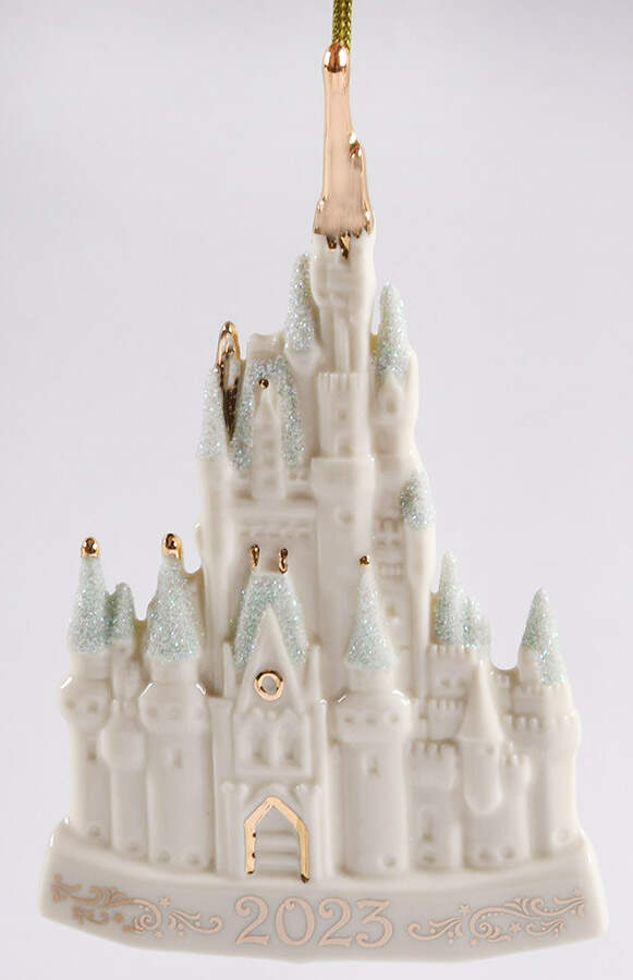 Cinderella Ornaments Cinderella Castle - Boxed by Lenox-1