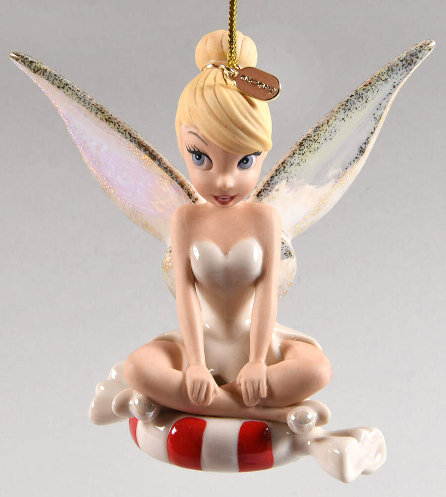 Tinkerbell Ornaments Tinker Bell On Peppermint - Boxed by Lenox-1