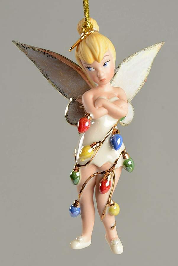 Tinkerbell Ornaments All Wrapped Up Tink - No Box by Lenox-1