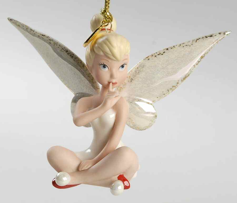 Tinkerbell Ornaments Secret Santa Tink - Boxed by Lenox-1