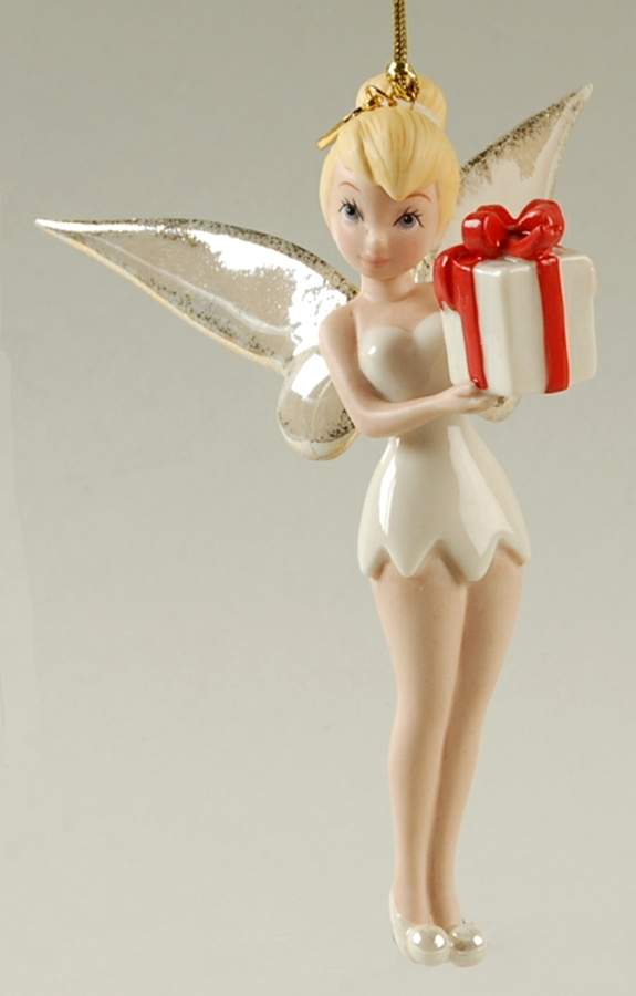 Tinkerbell Ornaments Pixie Present-Tink - Boxed by Lenox-1