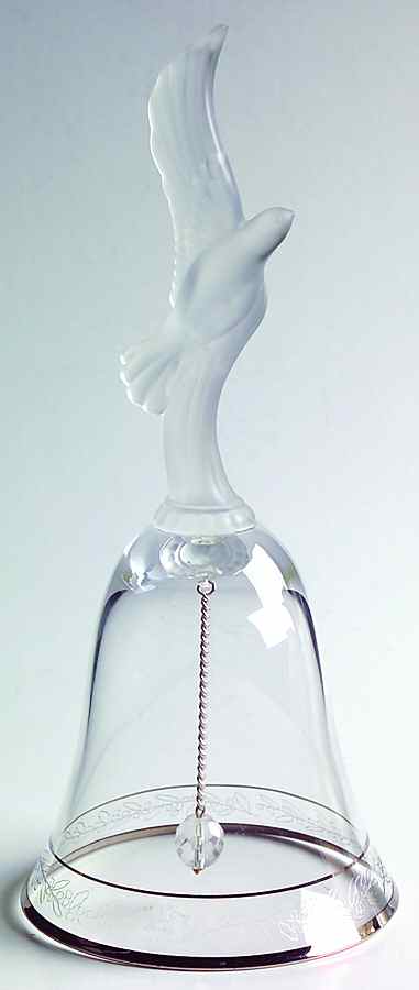 Crystal Christmas Bell Dove - Boxed by Lenox-1