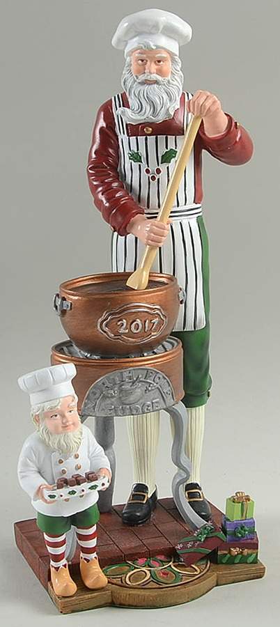 Annual Pencil Santas Santa's Fudge Shop - Boxed by Lenox-1