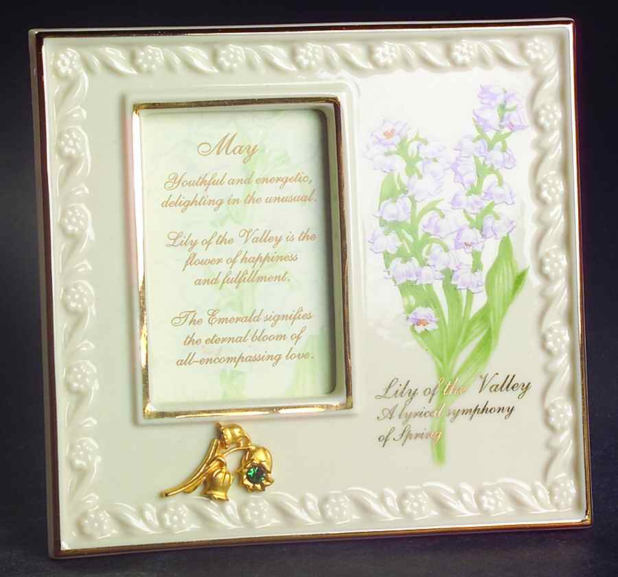 China Treasures Birthstone Frames May - Boxed by Lenox-1