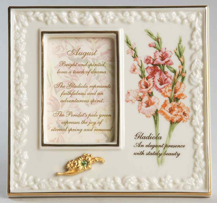 China Treasures Birthstone Frames August - Boxed by Lenox-1