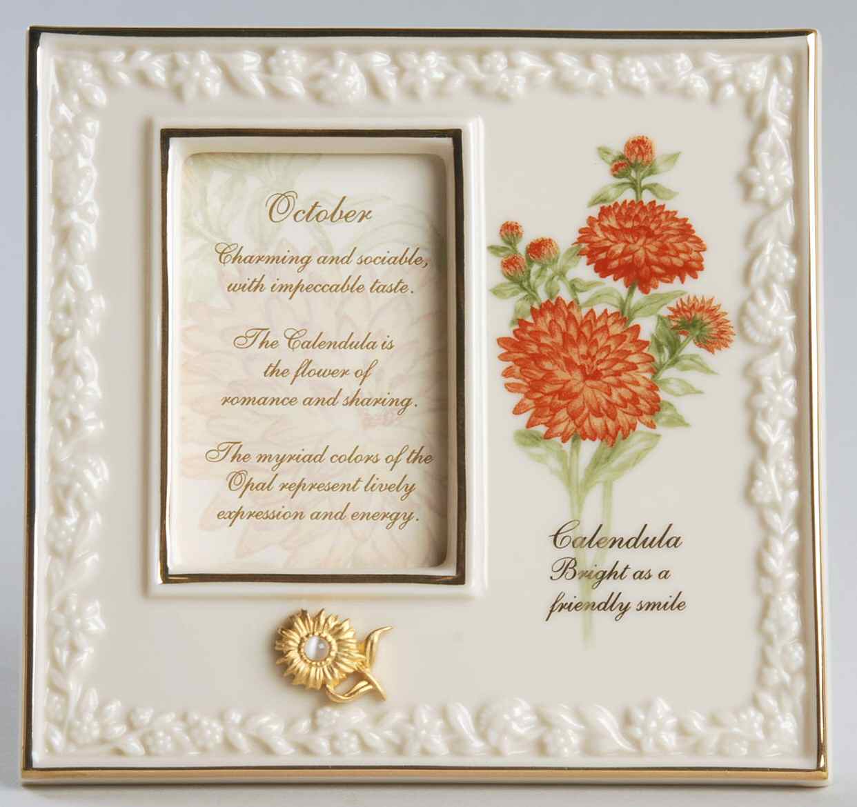 China Treasures Birthstone Frames October - Boxed by Lenox-1