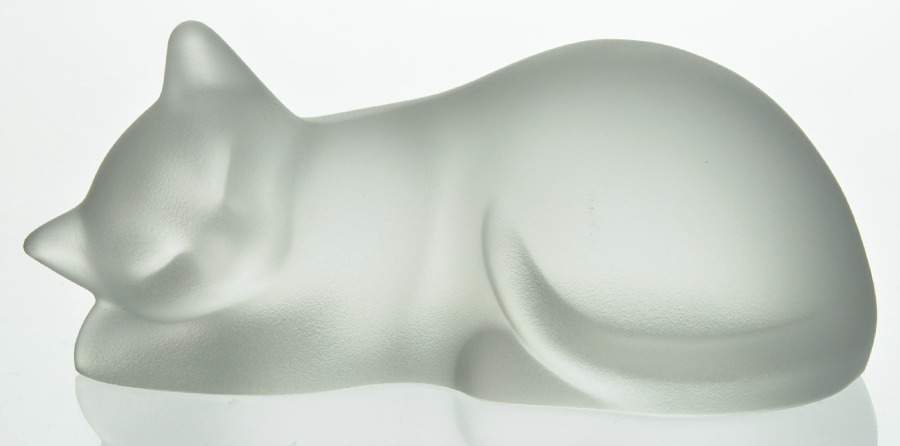 Fancy Cat Serene-Frosted - No Box by Lenox-1