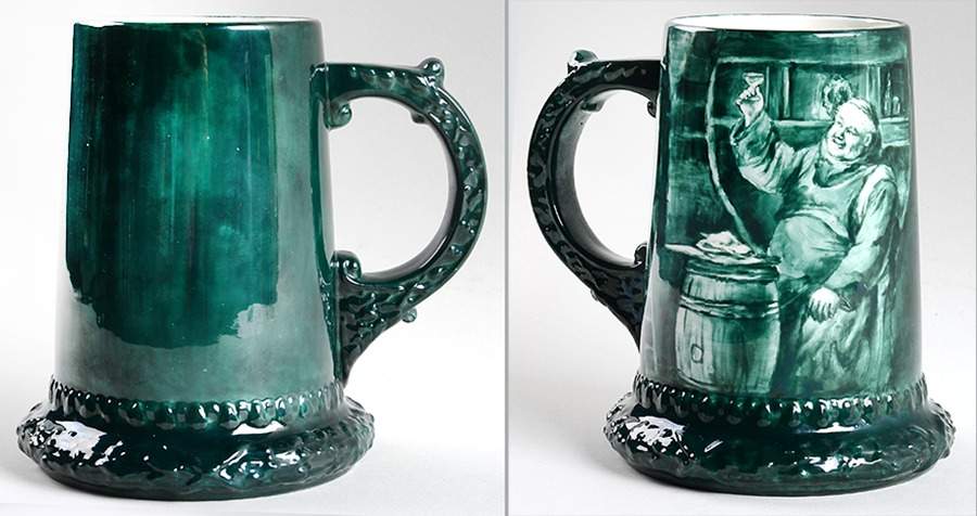 Monk Stein Monk Stein-Green - No Box by Lenox-1