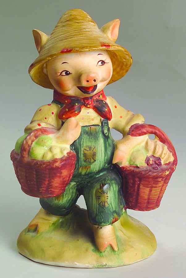 Nursery Rhymes This Little Pig Went To Market - Boxed by Lefton-1
