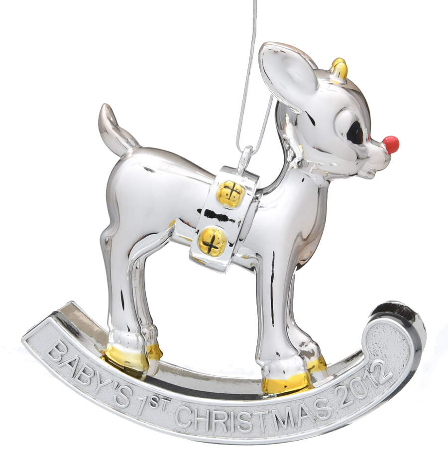 Rudolph Baby's First Christmas 2012-Rudolph Baby's First - Boxed by Lenox-1