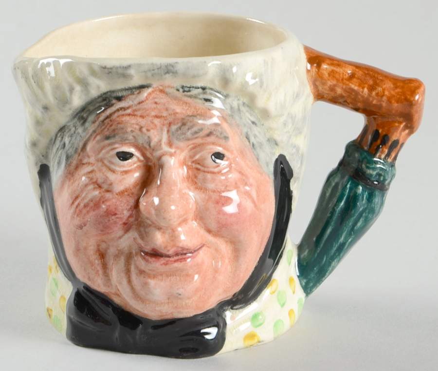 Character Jug Sairey Gamp-Mini - No Box by Lancaster & Sandland-1