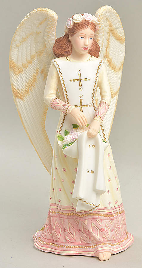 Miracle in Bethlehem Angel Holding Flowers - No Box by Lenox-1