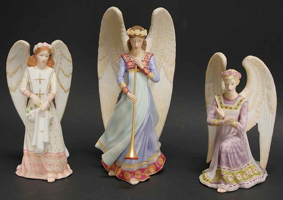 Miracle in Bethlehem Angels-Set Of 3 - Boxed by Lenox-1