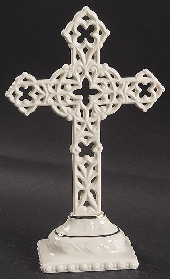China Treasures Cross Pierced Standing Cross - No Box by Lenox-1