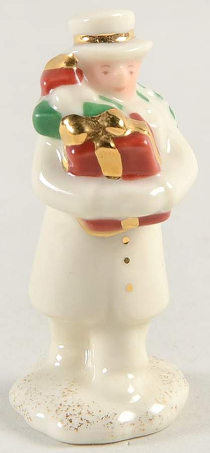 Mistletoe Park Village Man With Presents - No Box by Lenox-1