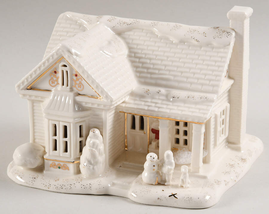 Mistletoe Park Village Lit Figurine 3-Piece Starter Set - Boxed by Lenox-1