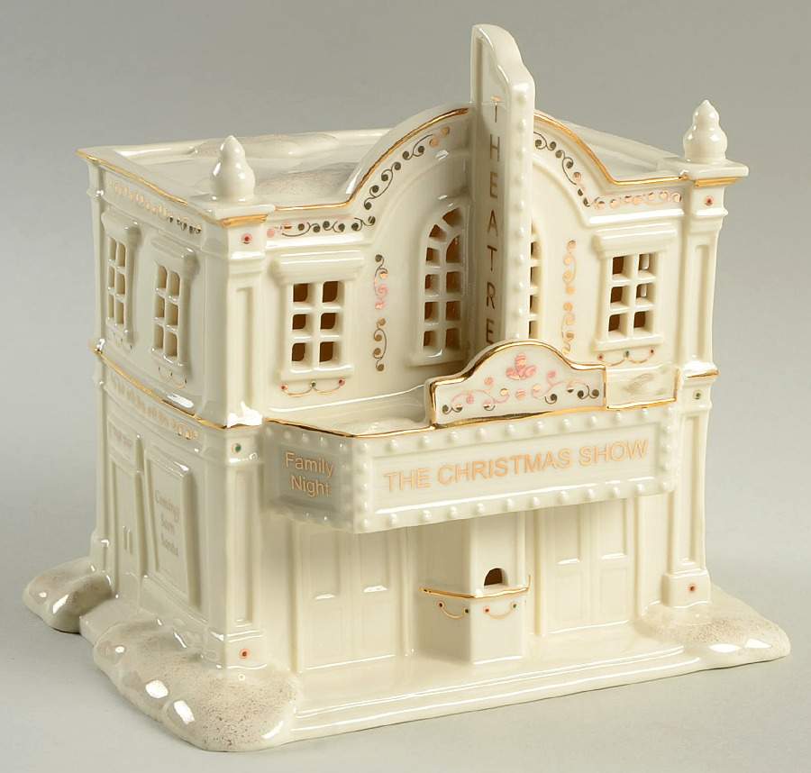 Mistletoe Park Village County Theater - No Box by Lenox-1