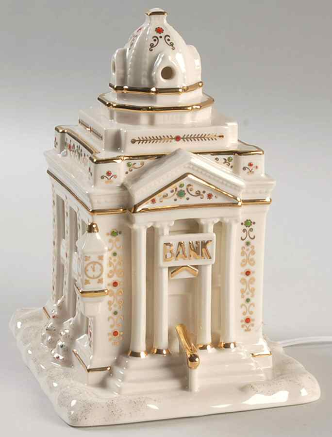 Mistletoe Park Village Bank - No Box by Lenox-1
