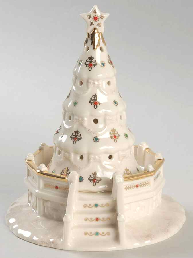 Mistletoe Park Village Town Tree - Boxed by Lenox-1