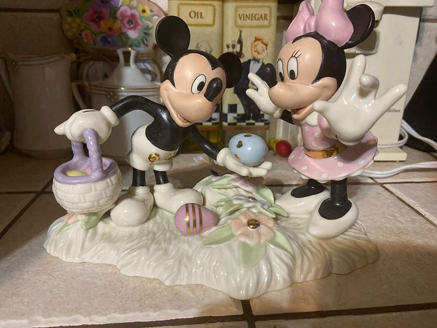Disney Sweethearts Mickey's Easter Egg Hunt - No Box by Lenox-1