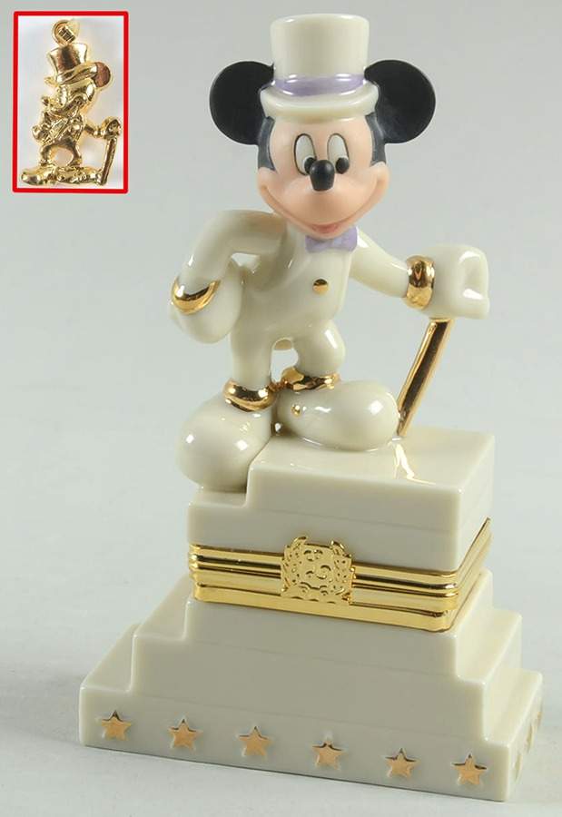 Disney Sweethearts Mickey 75th Anniversary - No Box 39a by Lenox-1