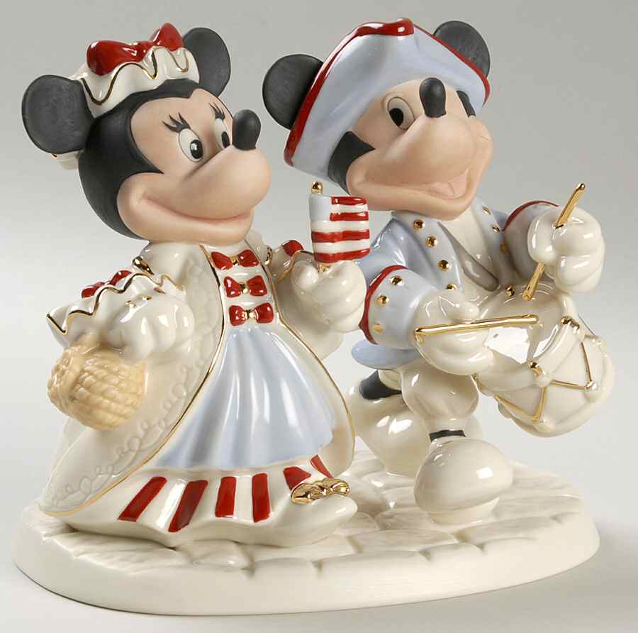 Disney Sweethearts Mickey's Patriotic Parade - No Box by Lenox-1
