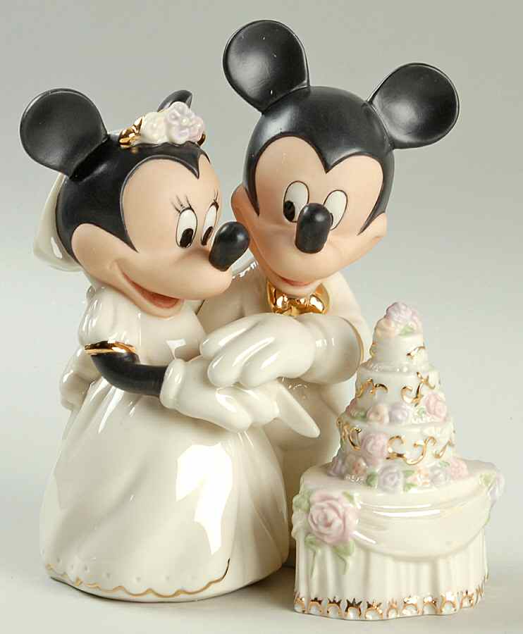Disney Sweethearts Minnie's Dream Wedding Cake - Boxed by Lenox-1