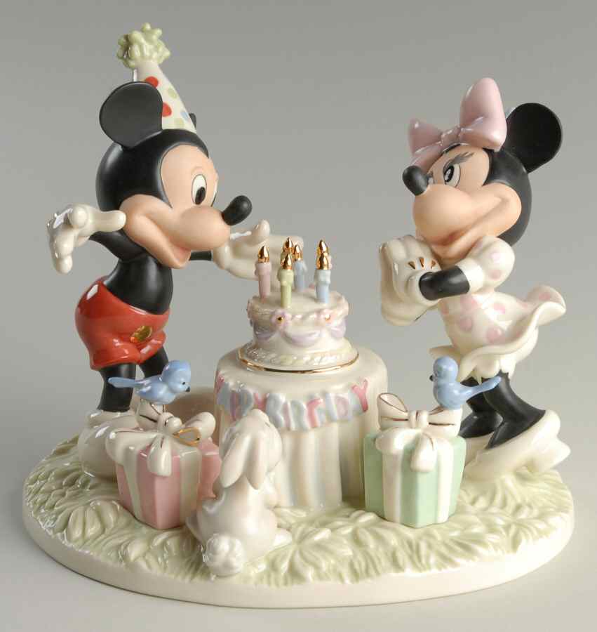 Disney Sweethearts Mickey's Birthday Celebration - Boxed by Lenox-1