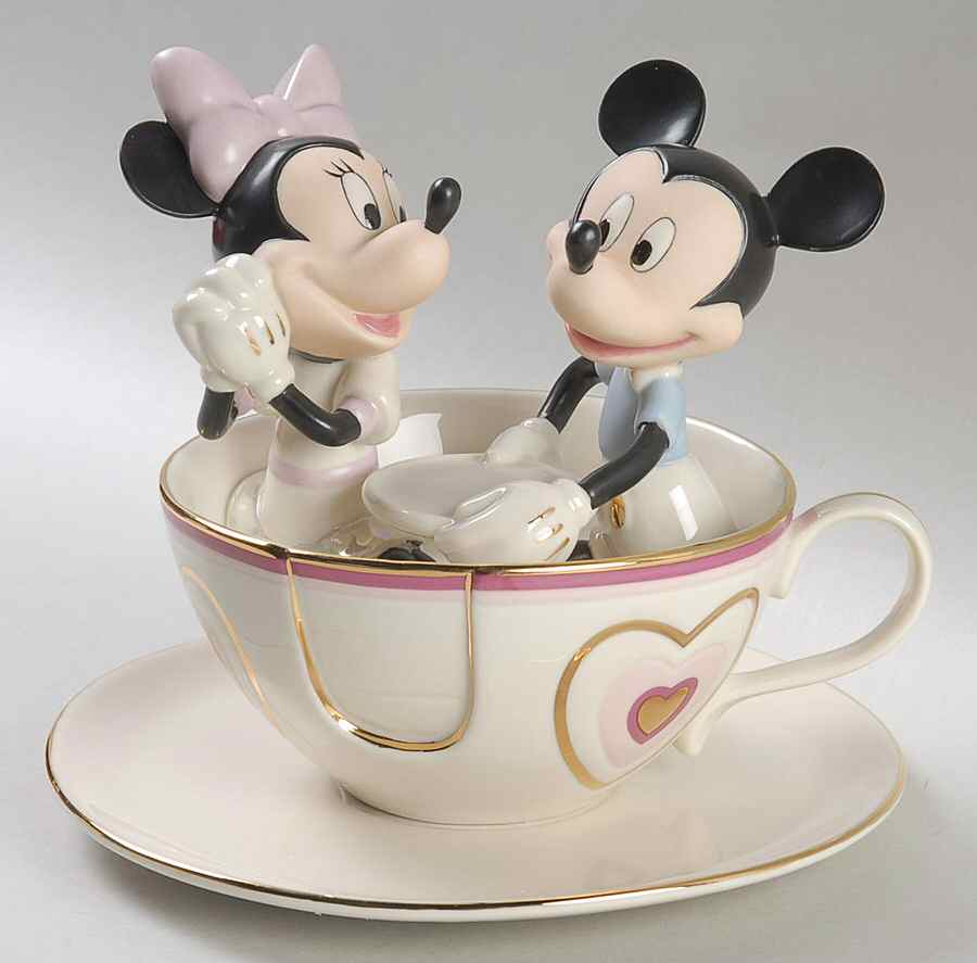 Disney Sweethearts Mickey's Teacup Twirl - Boxed by Lenox-1