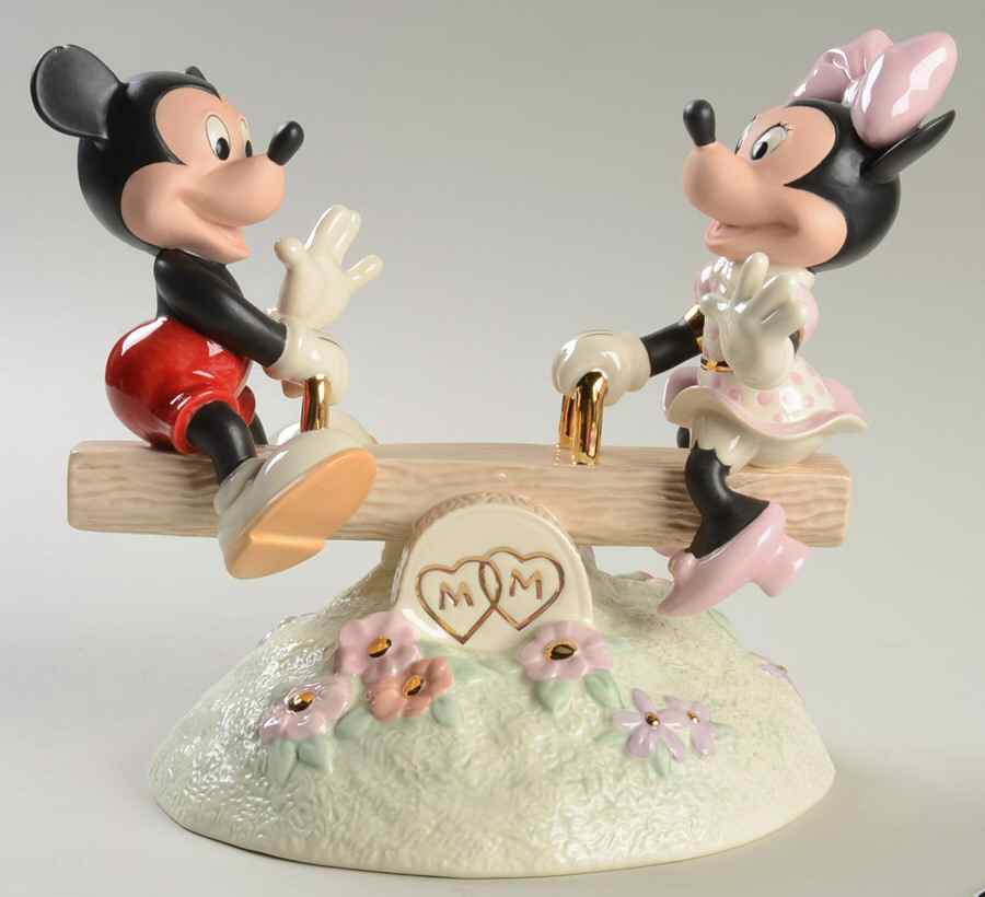 Disney Sweethearts Mickey Sees True Love - Boxed by Lenox-1
