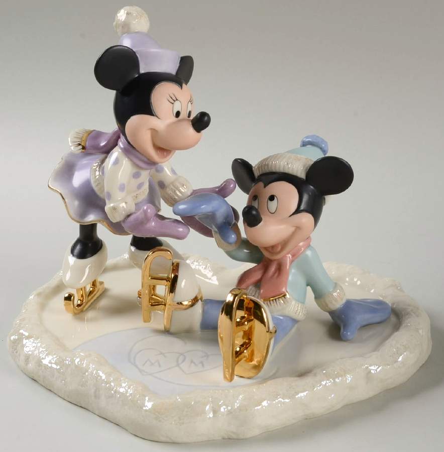 Disney Sweethearts Mickey Falls For Love - Boxed by Lenox-1