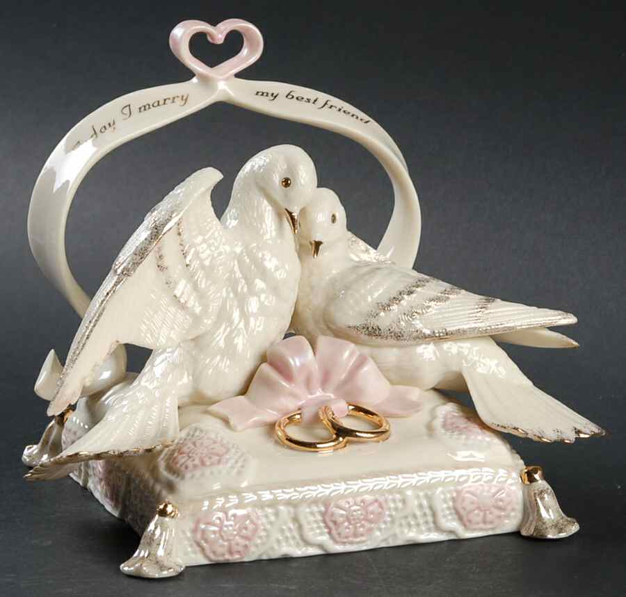 Moments in Life Collection Today & Forever Dove Topper - Boxed by Lenox-1