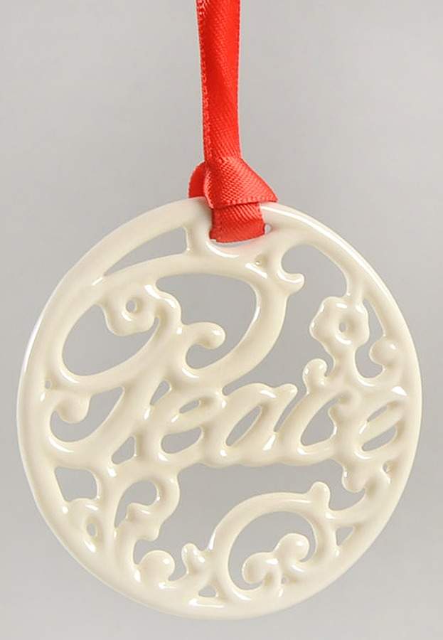 Charms Peace Pierced Charm - Boxed by Lenox-1