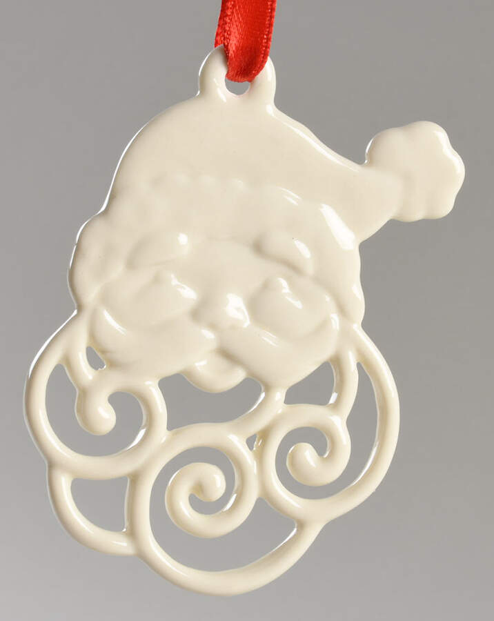 Charms Pierced Santa Charm - Boxed by Lenox-1