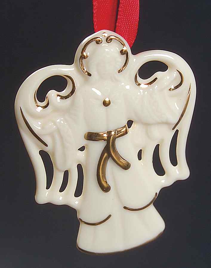 Charms Angel-Pierced-Gold Accent - Boxed by Lenox-1