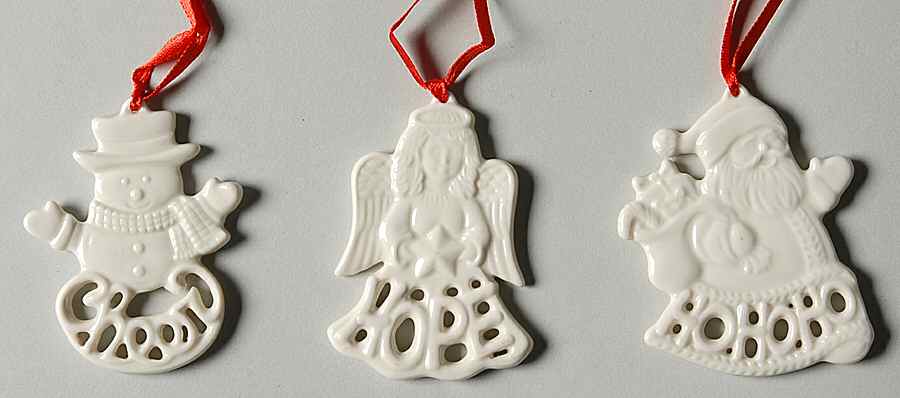 Charms Holiday Greetings-Set Of 3 - Boxed by Lenox-1