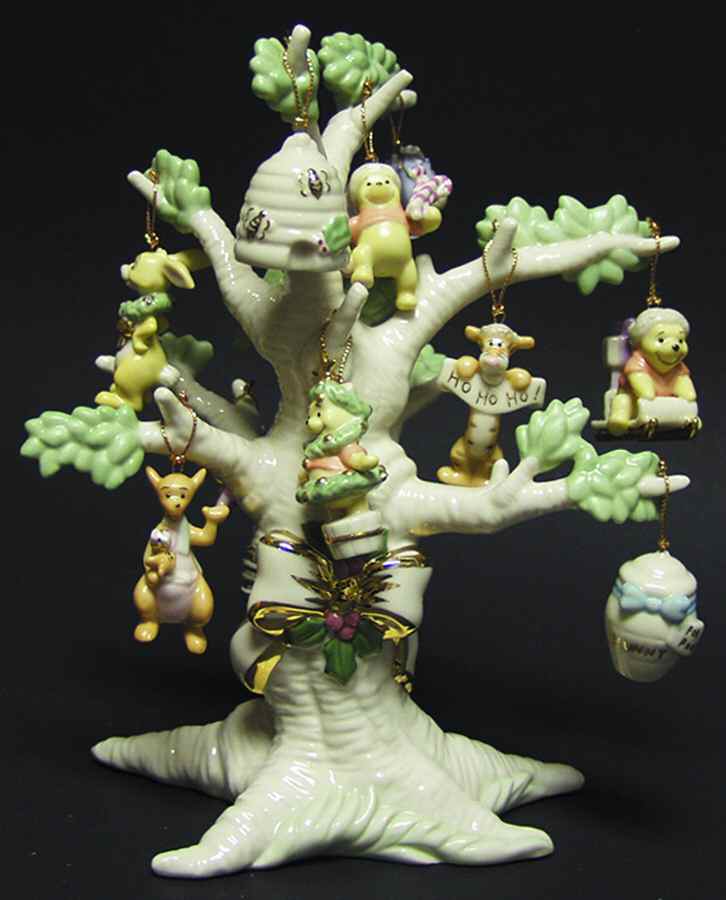 The Hundred Acre Wood Tree With 10 Ornaments - With Box by Lenox-1