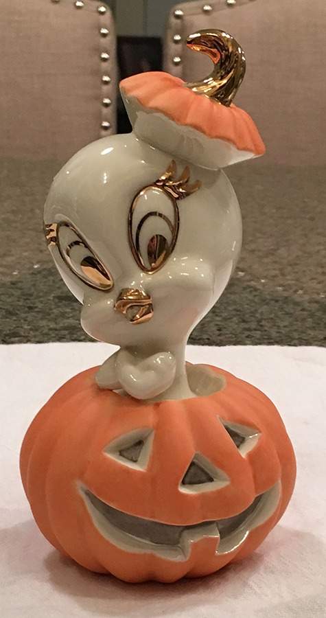 Classic Looney Tunes Tweety's Pumpkin - Boxed by Lenox-1