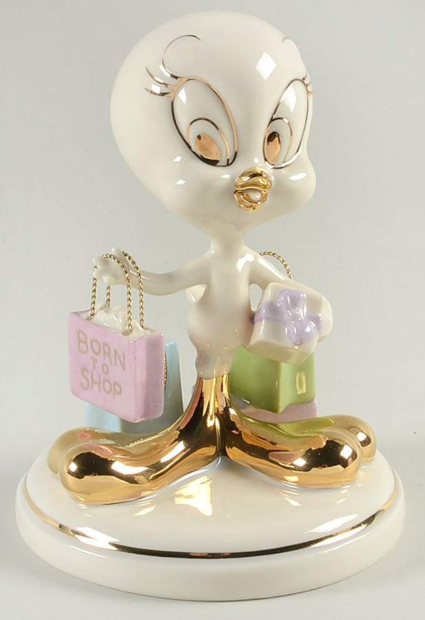 Classic Looney Tunes Tweety Shopping - With Box 53 by Lenox-1
