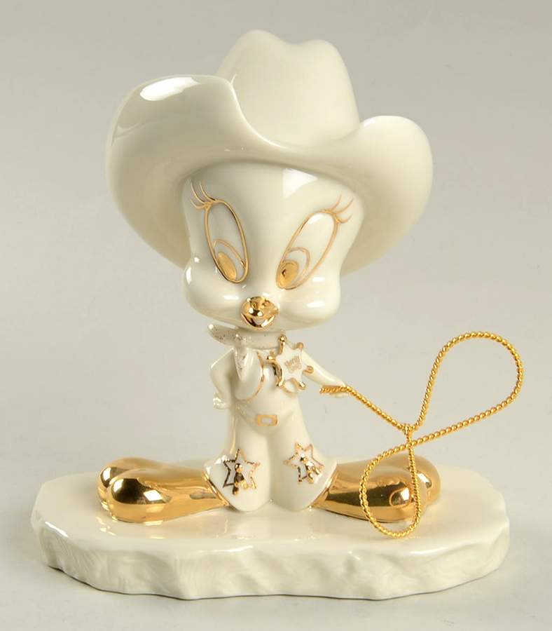 Classic Looney Tunes Sheriff Tweety - No Box by Lenox-1