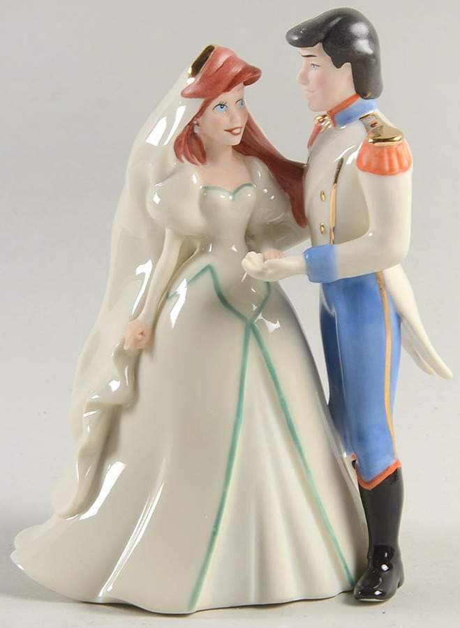 The Little Mermaid Ariel & Prince Eric Wedding - Boxed by Lenox-1