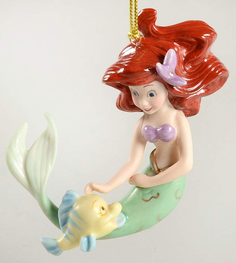 The Little Mermaid Ariel's Best Friend-Ornament - No Box by Lenox-1