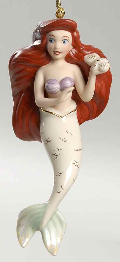 The Little Mermaid Ariel's Christmas Dream Orname - Boxed by Lenox-1