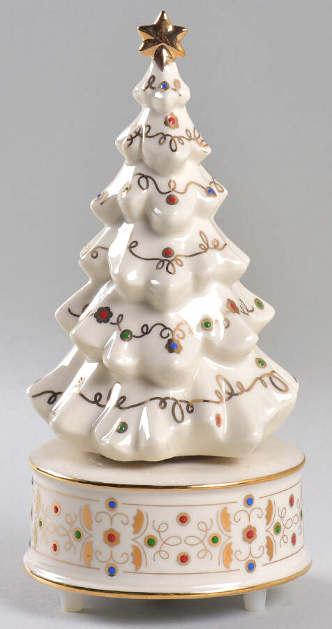 China Jewels Musicals Tree-O Tannenbaum - No Box by Lenox-1