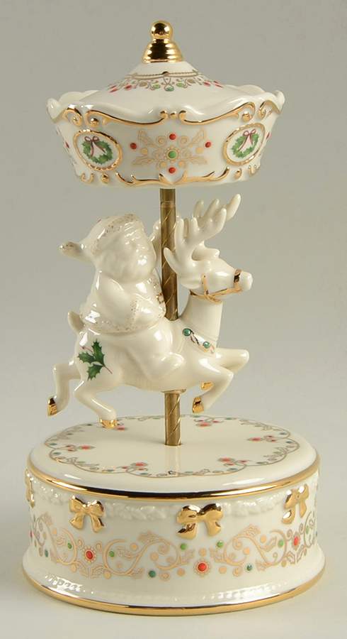China Jewels Musicals Carousel-Deck The Halls - Boxed by Lenox-1