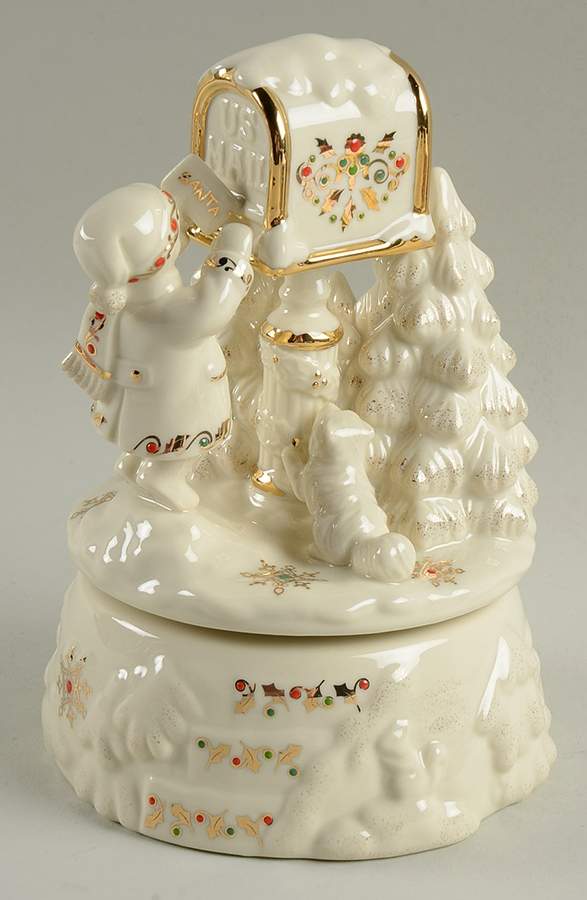 China Jewels Musicals A Letter To Santa-We Wish You A Merry - Boxed by Lenox-1