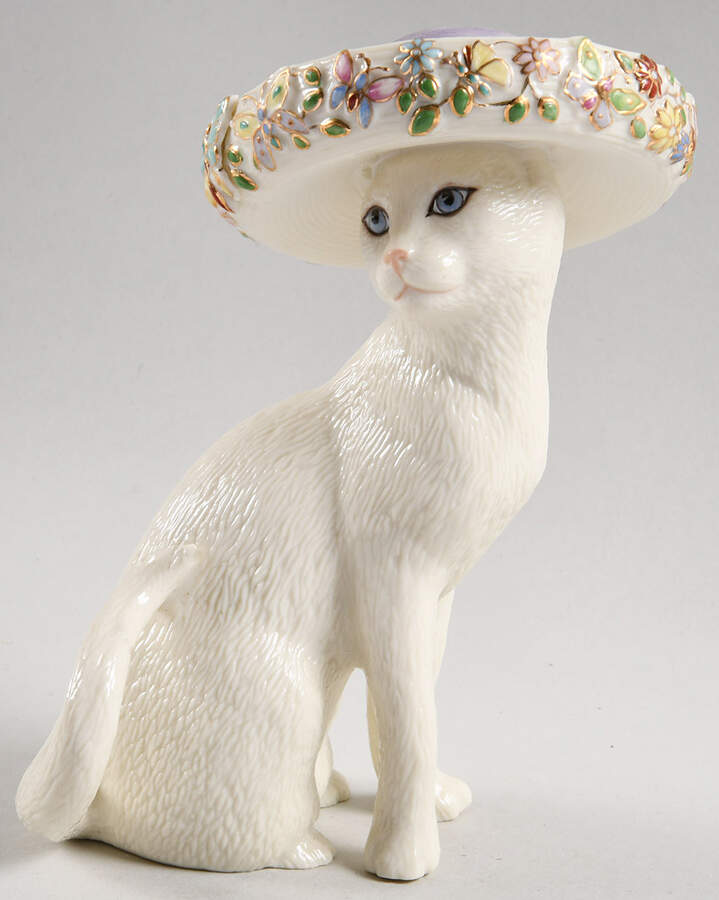 Classic Cat Collection Sunday Best - Cat Only - No Box by Lenox-1