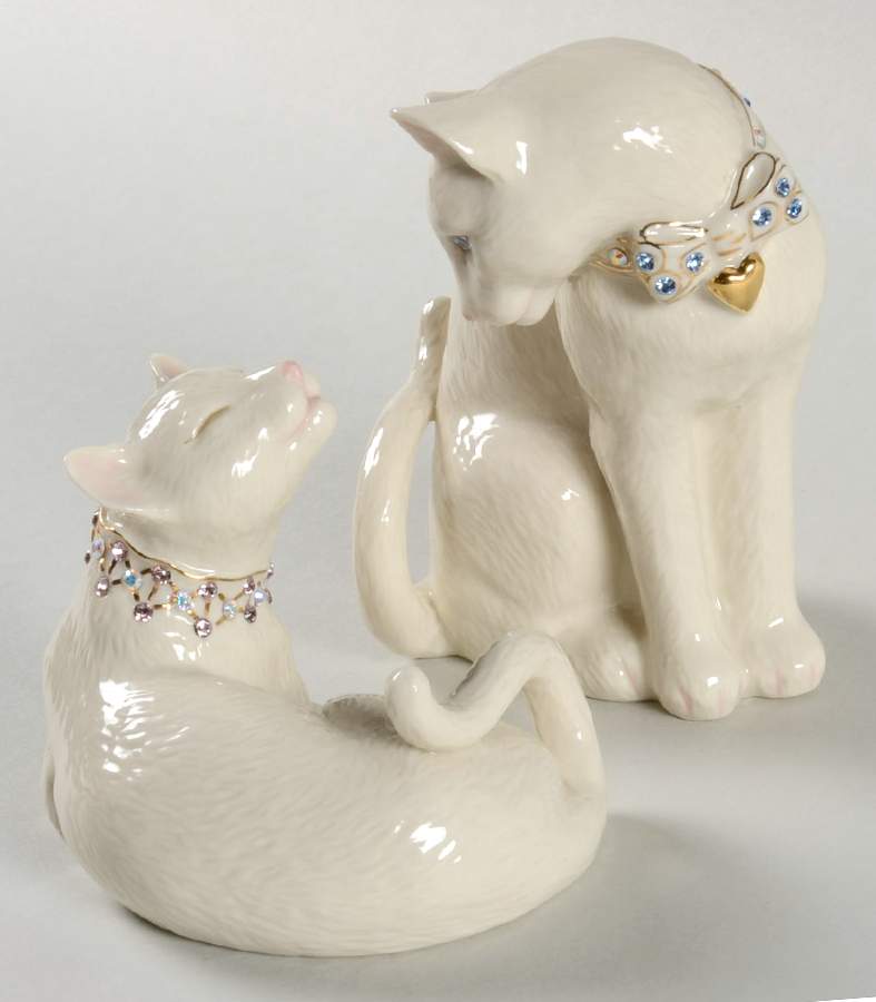 Classic Cat Collection Sweet Devotion-Boxed Set Of 2 - Boxed by Lenox-1