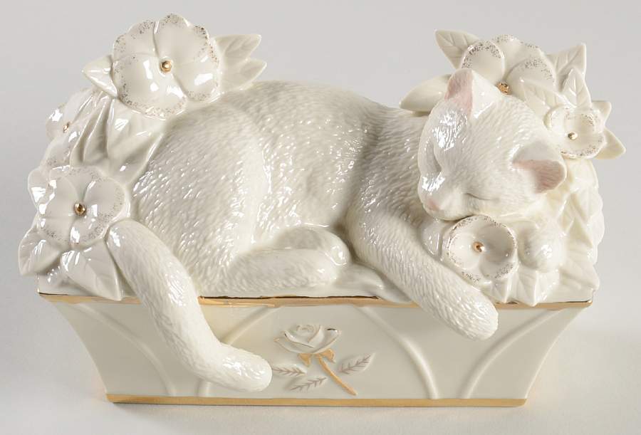 Classic Cat Collection A Quiet Moment - Boxed by Lenox-1